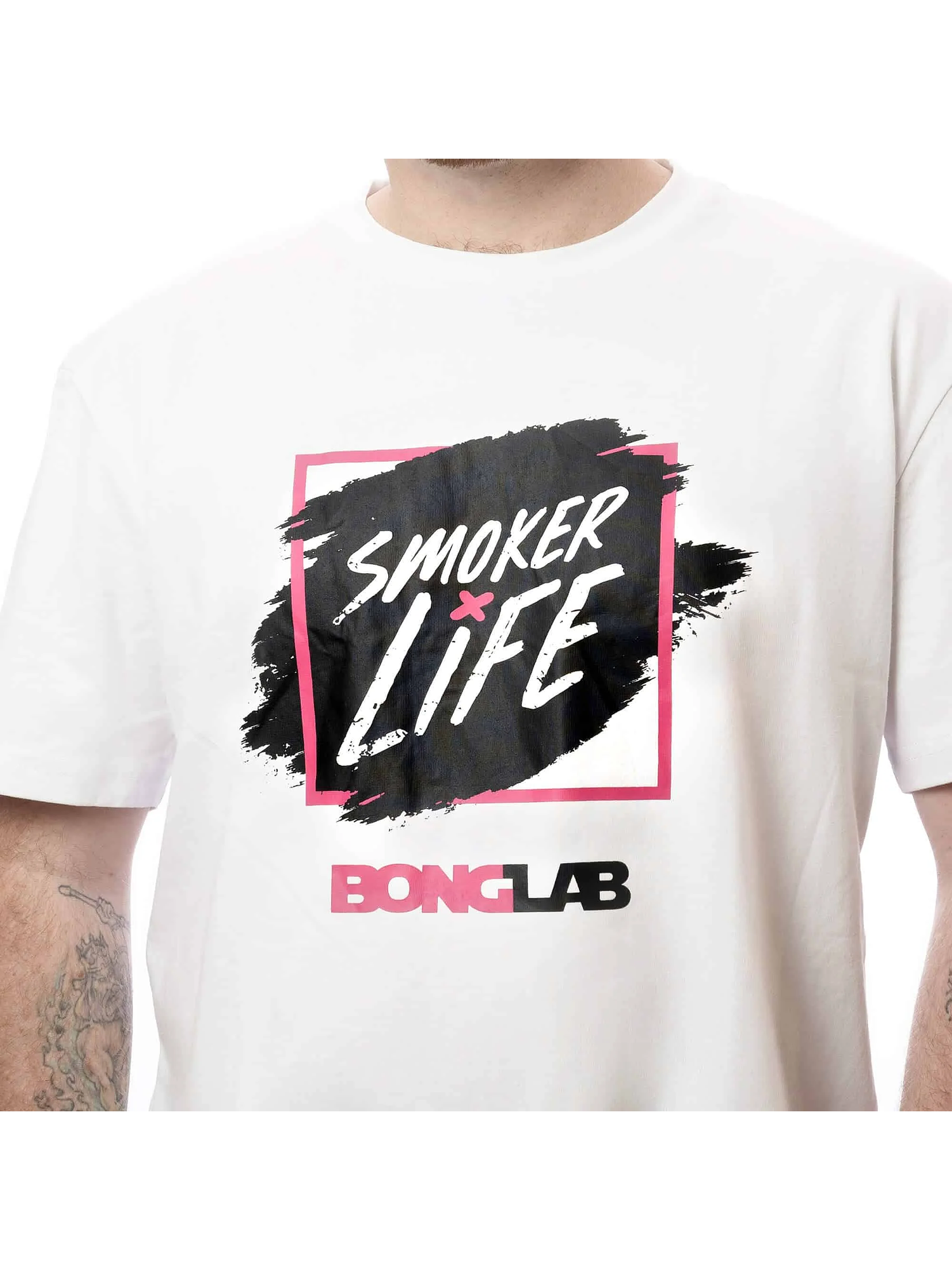 White Shirt Smoker Life Xxl-Bonglab 3