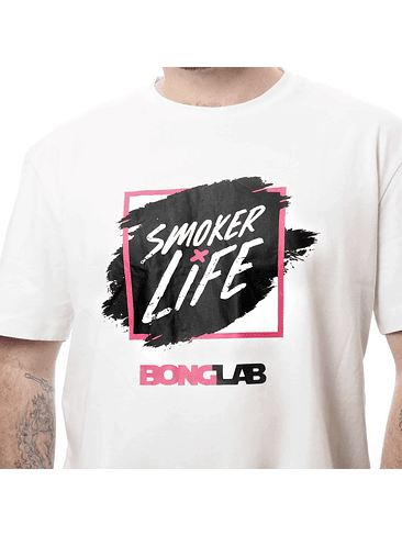 WHITE SHIRT SMOKER LIFE XXL-BONGLAB 3