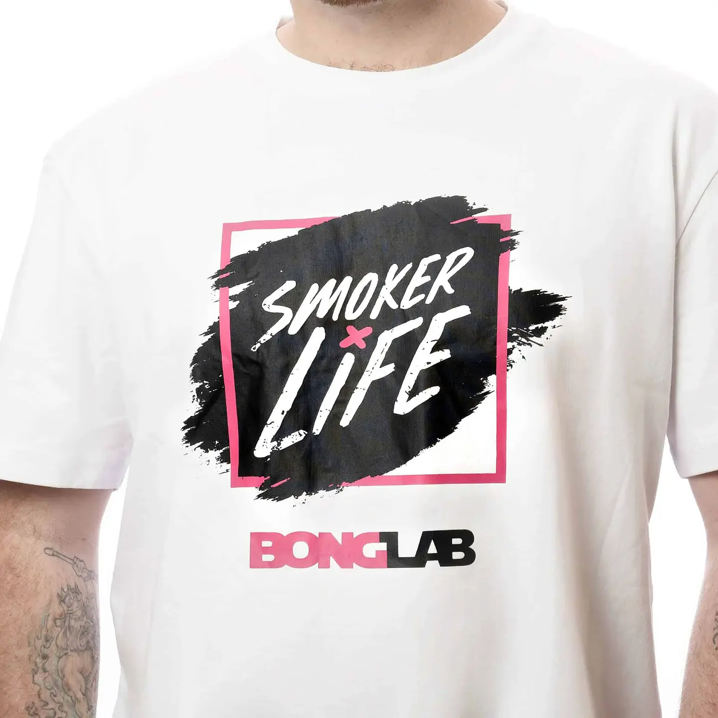 White Shirt Smoker Life Xxl-Bonglab 3