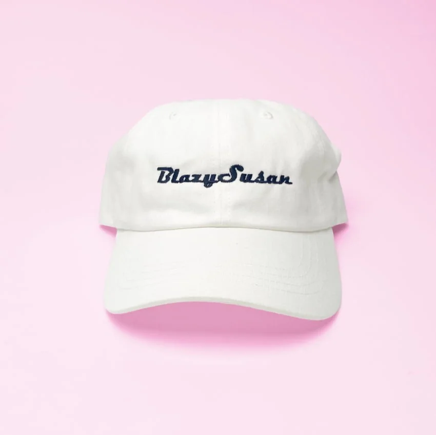 Dad Hats White-Blazy Susan 1