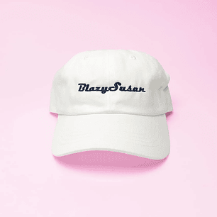 DAD HATS WHITE-BLAZY SUSAN