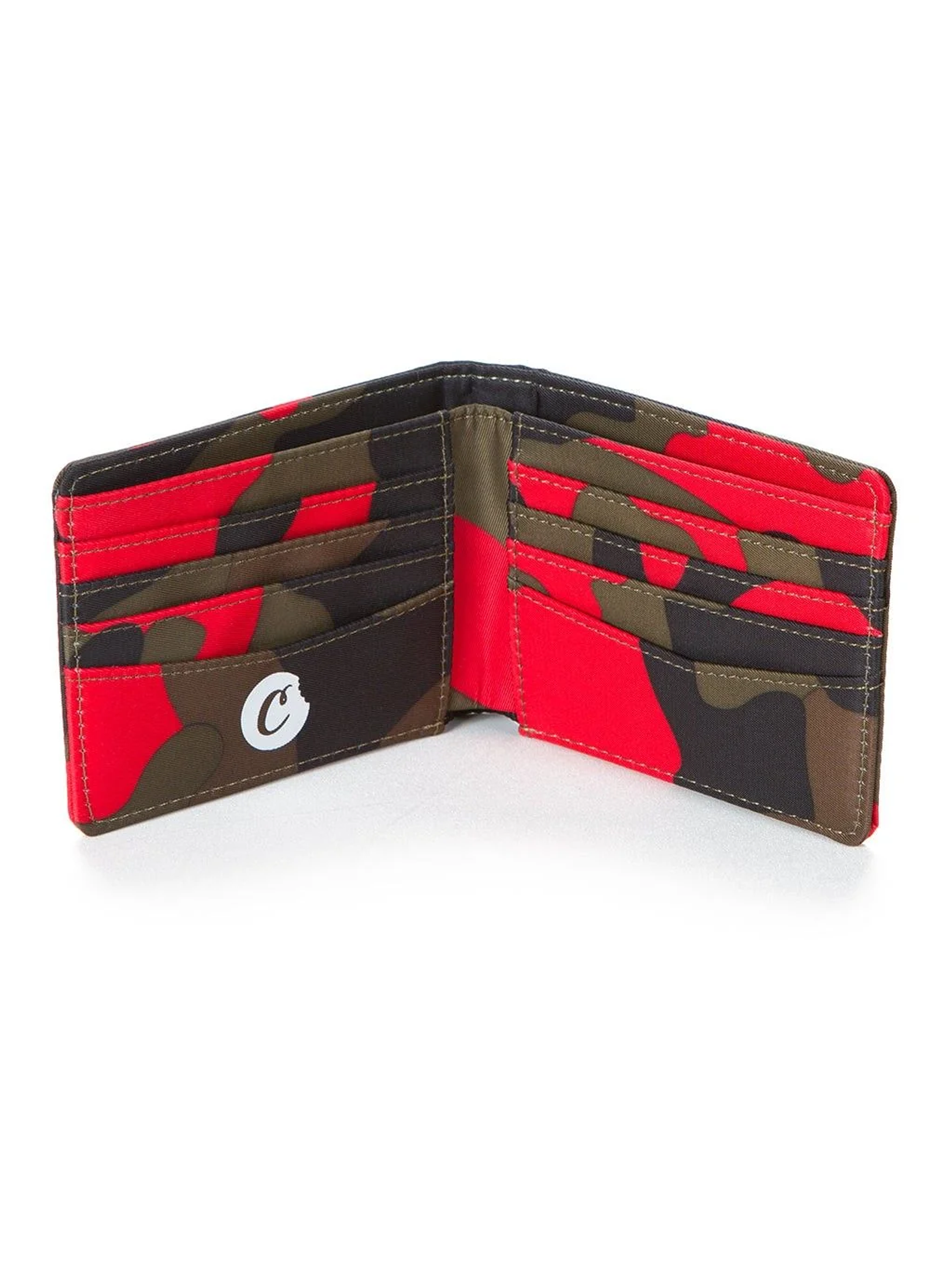 Nylon Billfold Red Camo Wallet-Cookies 2