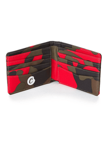 NYLON BILLFOLD RED CAMO WALLET-COOKIES 2