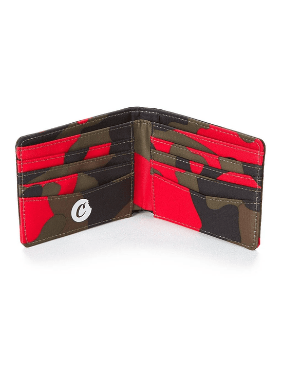 NYLON BILLFOLD RED CAMO WALLET-COOKIES 2