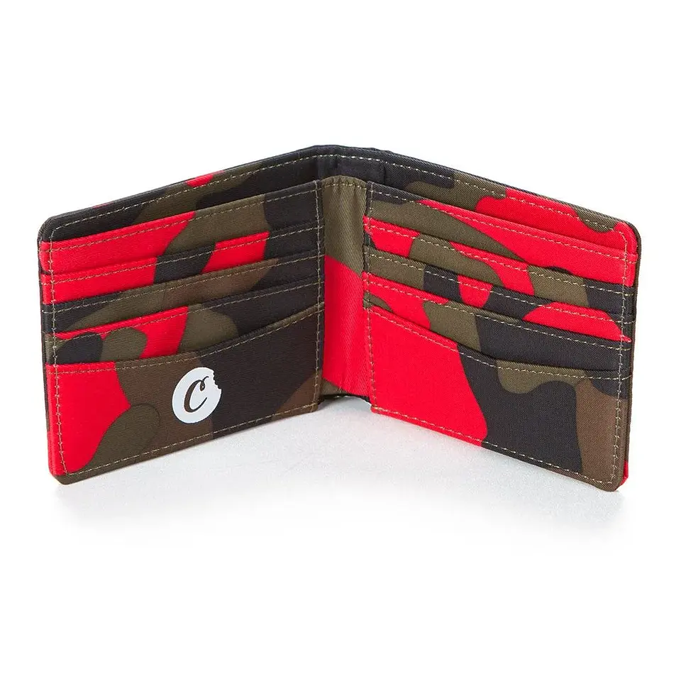 Nylon Billfold Red Camo Wallet-Cookies 2