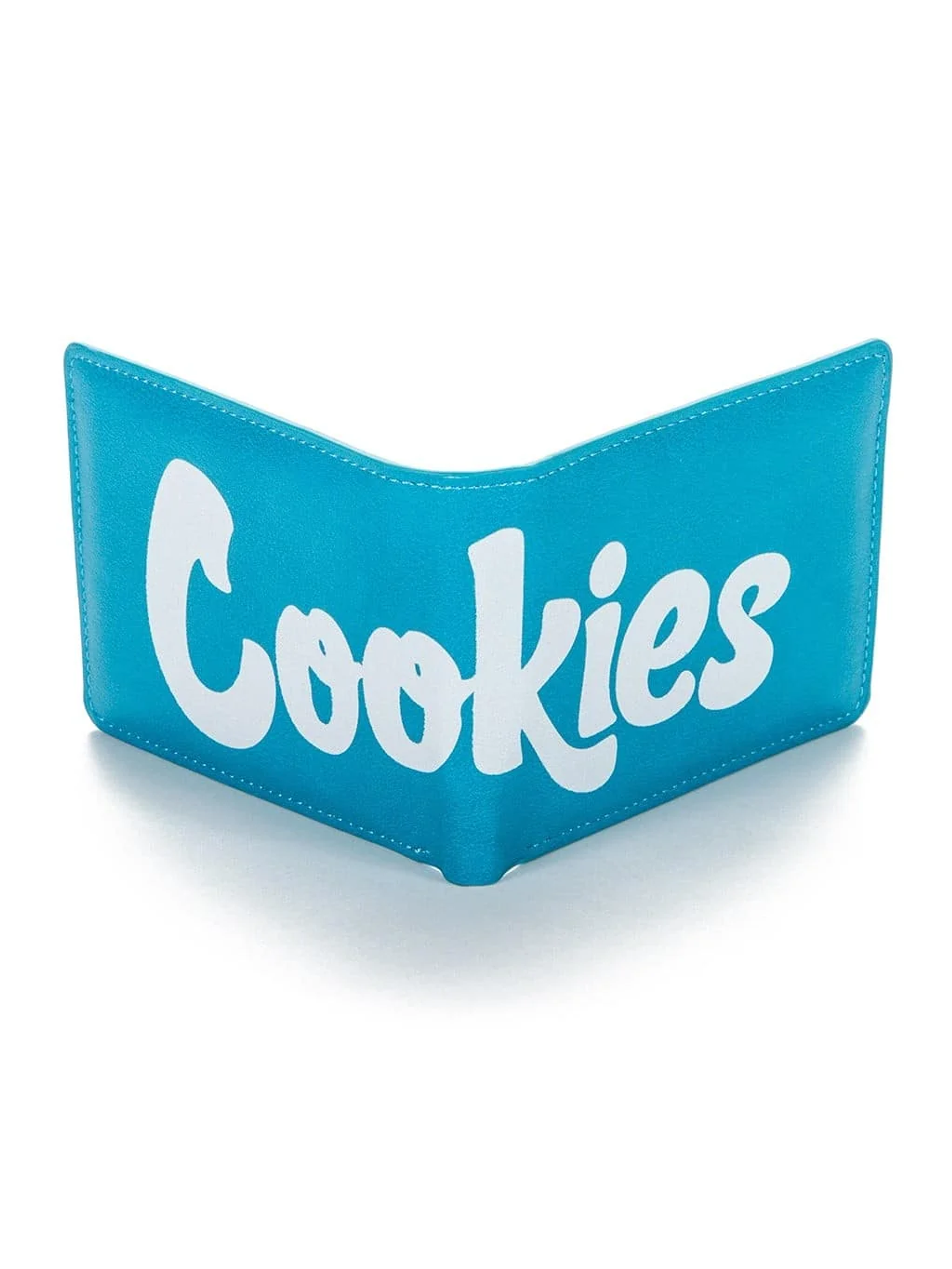 Textured Leather Blue Wallet-Cookies 1