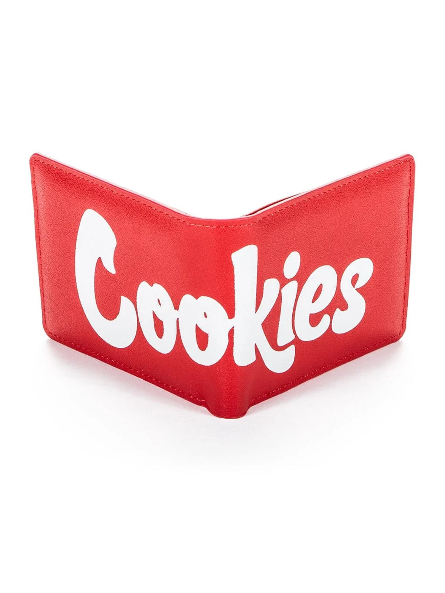 Textured Leather Red Wallet-Cookies 1