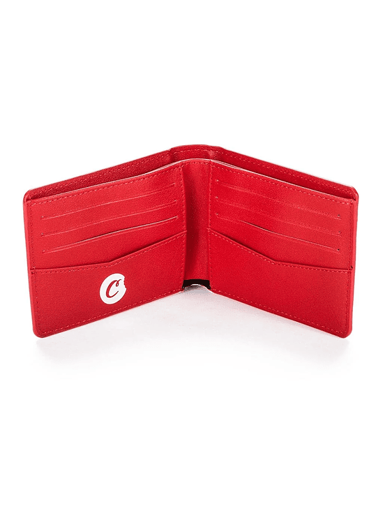 TEXTURED LEATHER RED WALLET-COOKIES 2