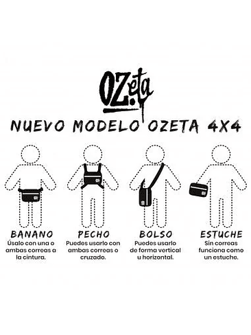 BOLSO 4X4 CON CLAVE RED-OZETA 5