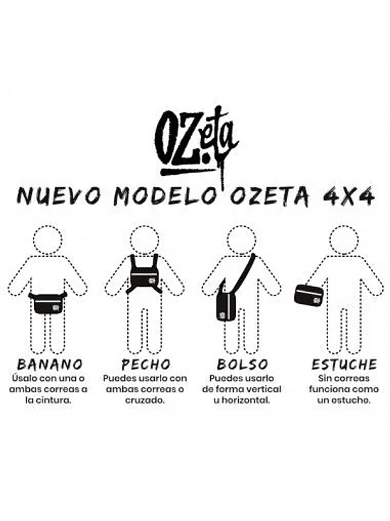 BOLSO 4X4 CON CLAVE RED-OZETA 5