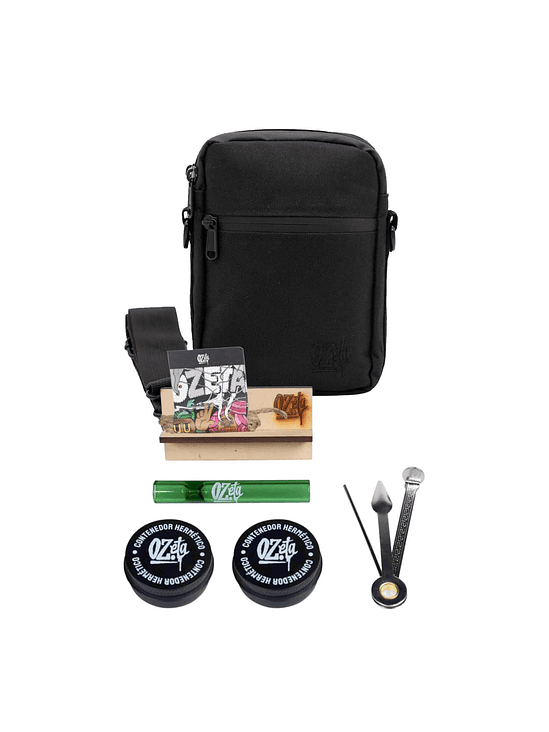 BOLSO BANDOLERA NEGRA-OZETA 1