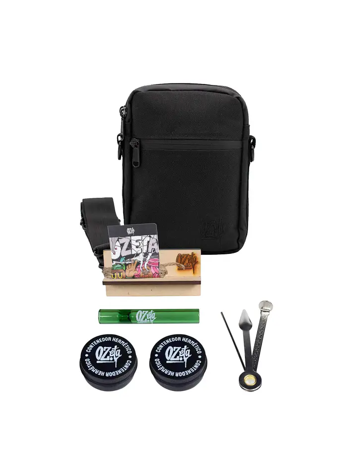 Bolso Bandolera Negra-Ozeta 1