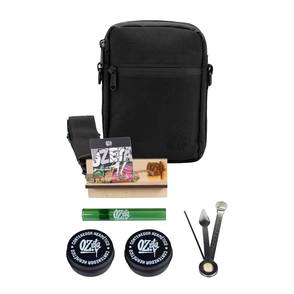 Bolso Bandolera Negra-Ozeta 1
