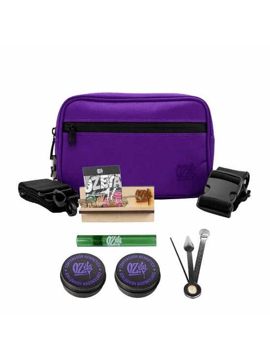 BOLSO CHESTBAG 4X4 CON CLAVE PURPLE-OZETA 1