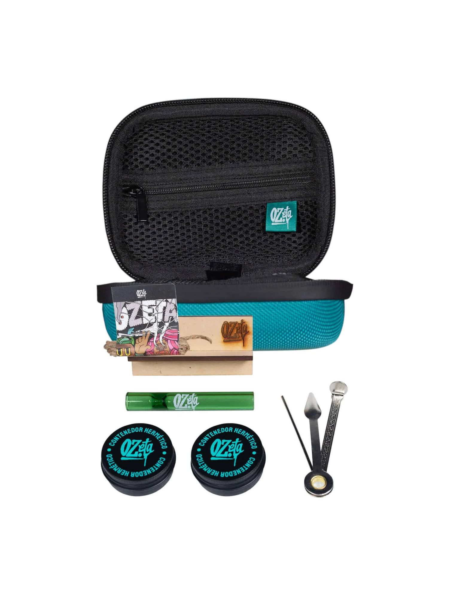 Estuche Mediano Cyan-Ozeta 1