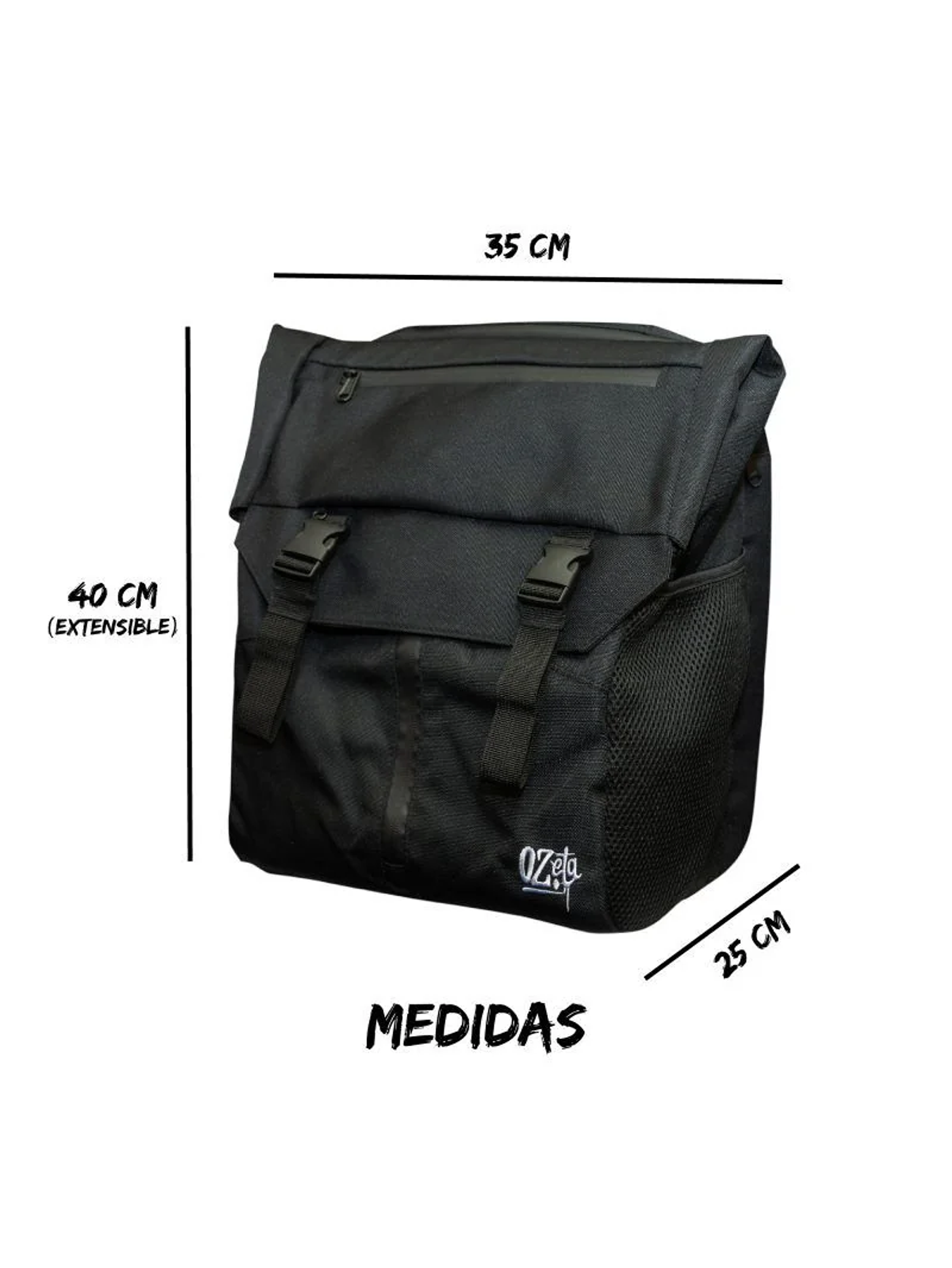 Mochila Negra-Ozeta 2