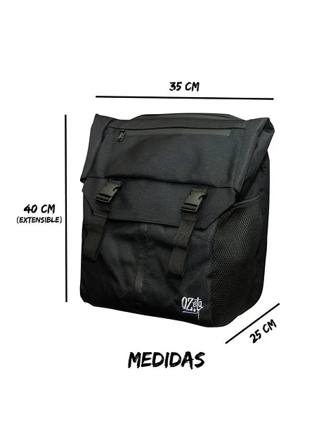 Mochila Negra-Ozeta 2