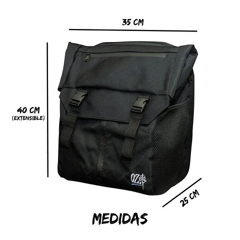 Mochila Negra-Ozeta