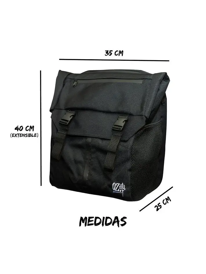 Mochila Negra-Ozeta 2