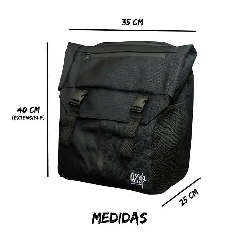 Mochila Negra-Ozeta 2