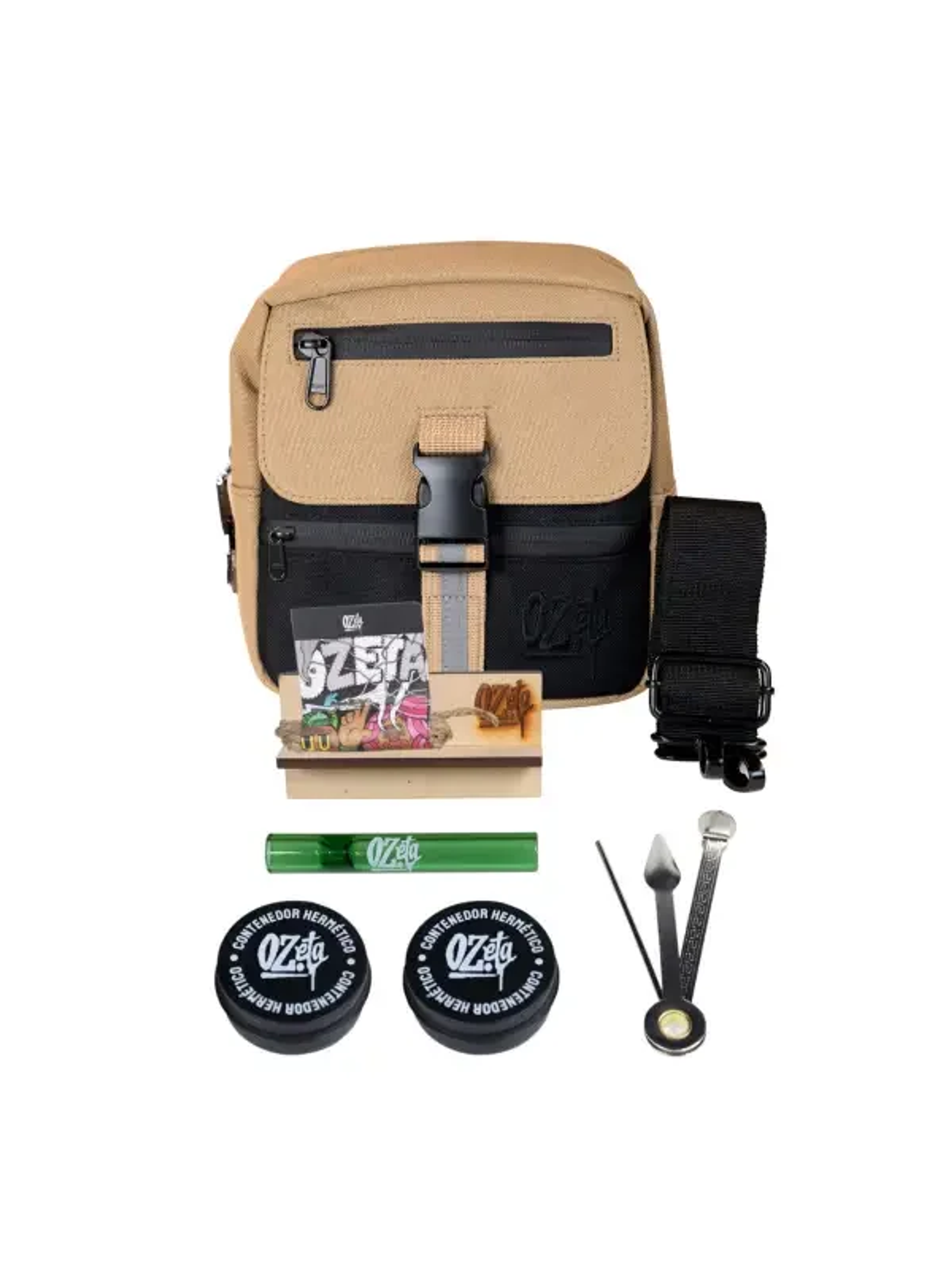 Bolso Muslera Con Clave Sand-Ozeta 3