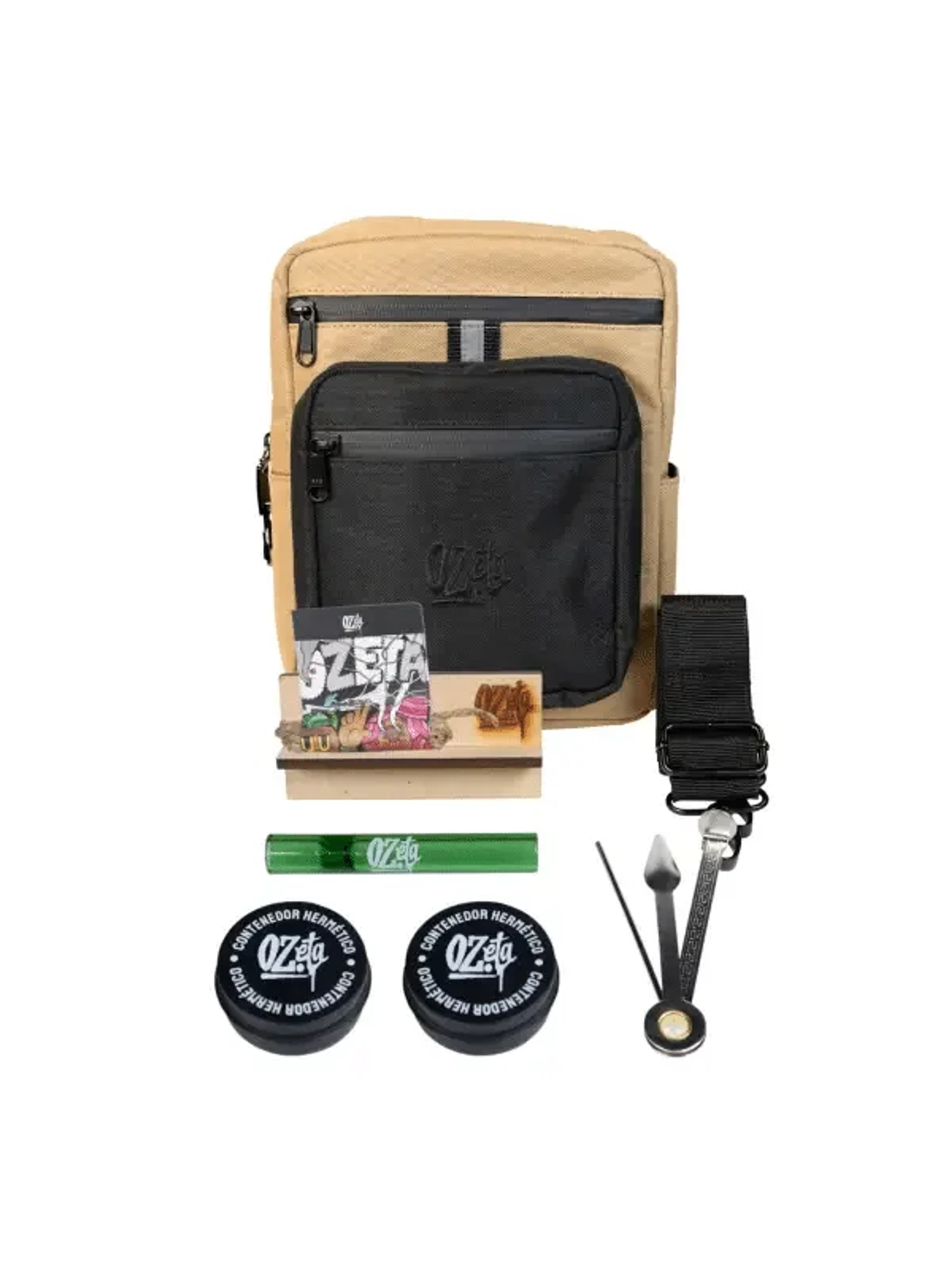 Bolso Muslera Xl Con Clave Sand-Ozeta 3