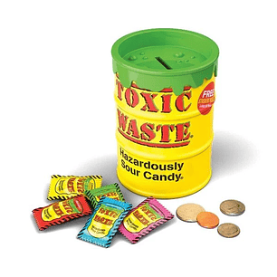 DULCES ACIDO EXTREMO TOXIC WASTE YELLOW BANCK