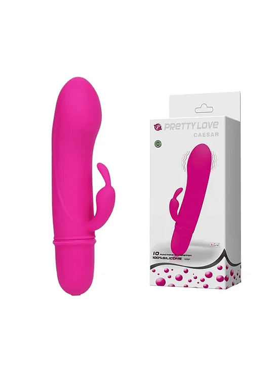 MINI VIBRADOR PIERO - PLACER DOBLE CON ESTIMULACIÓN DE CLÍTORIS Y PUNTO G 1