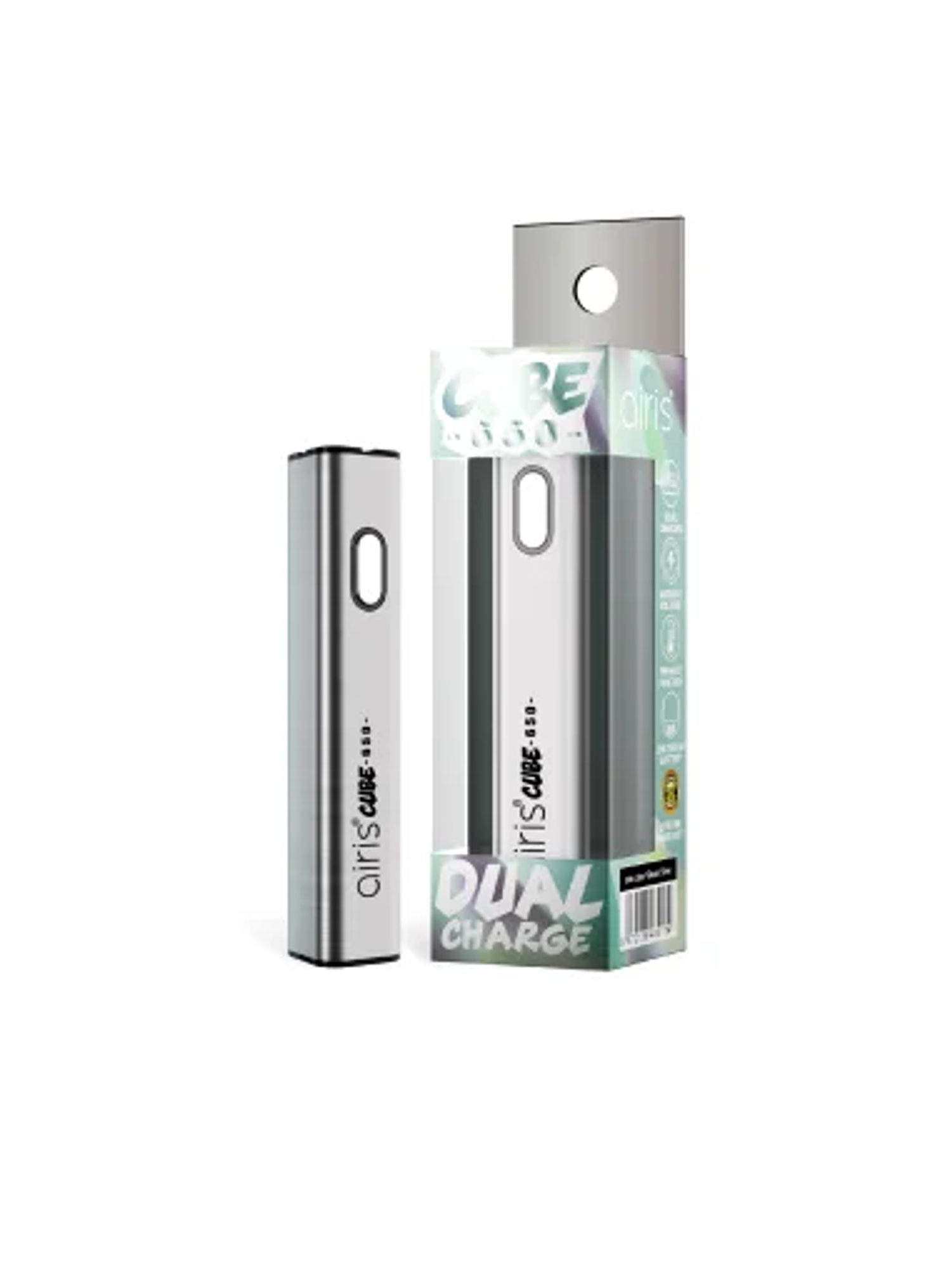 Bateria Cube Glacier Silver- Airistech 1