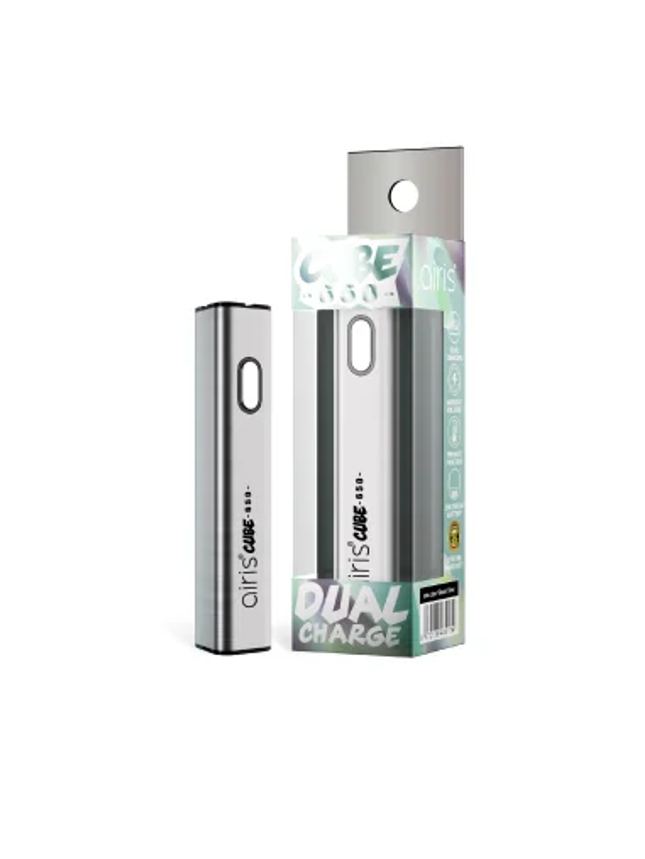 Bateria Cube Glacier Silver- Airistech 1