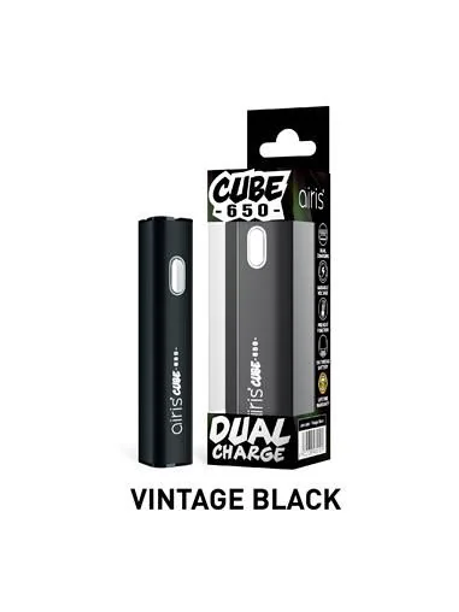 Bateria Cube Vintage Black- Airistech 1