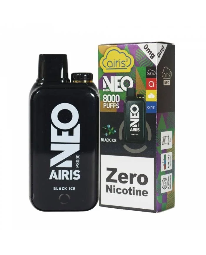 Vaporizador Airis Neo P8000 Black Ice 5%-Airistech 1