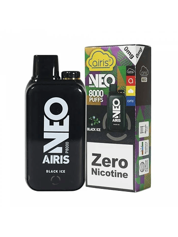 VAPORIZADOR AIRIS NEO P8000 BLACK ICE 5%-AIRISTECH 1