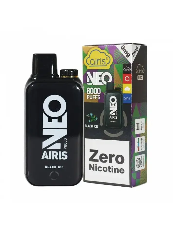 Vaporizador Airis Neo P8000 Black Ice 5%-Airistech 1