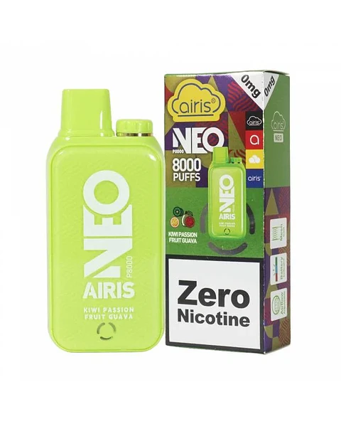 Vaporizador Airis Neo P8000 Kiwi Passion Fruit Guava 5%-Airistech