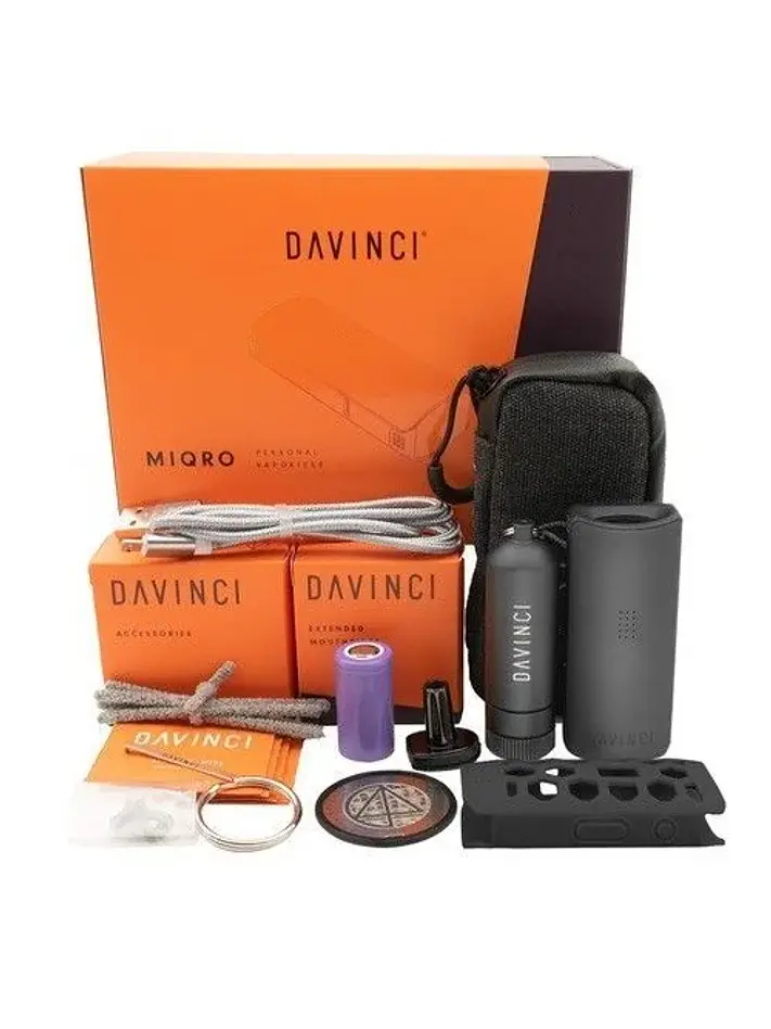 Vaporizador Miqro Explorer Kit Black-Da Vinci 1