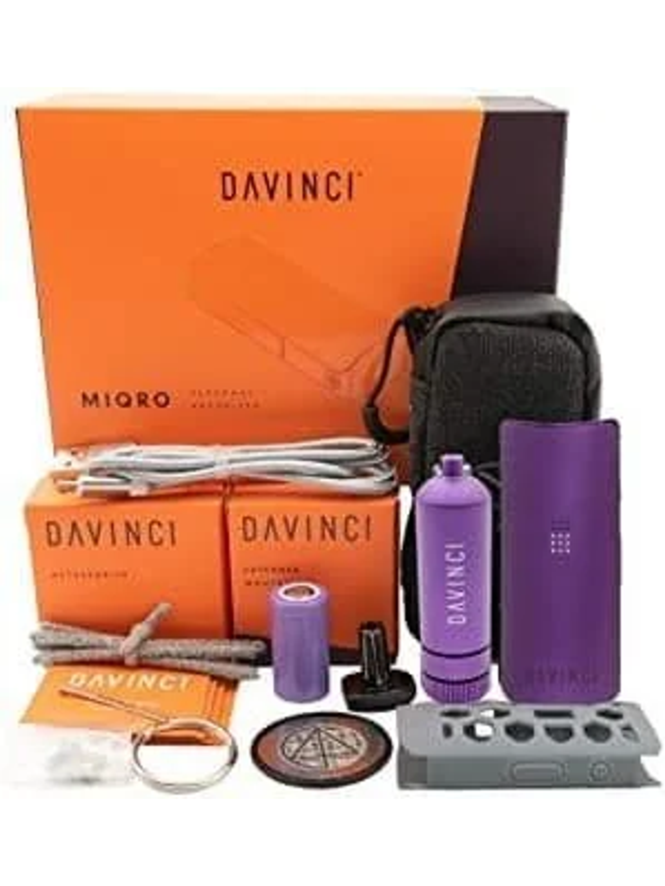 Vaporizador Miqro Explorer Kit Purple-Da Vinci 1