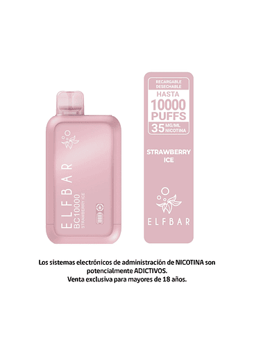ELFBAR BC10000 STRAWBERRY ICE - VAPE RECARGABLE 10000 PUFFS 1