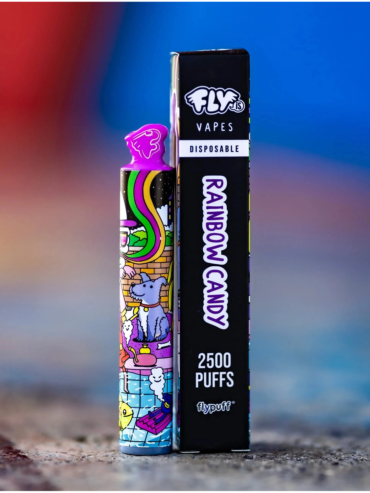 Vaporizador 2500 Rainbow Candy-Fly Is 1