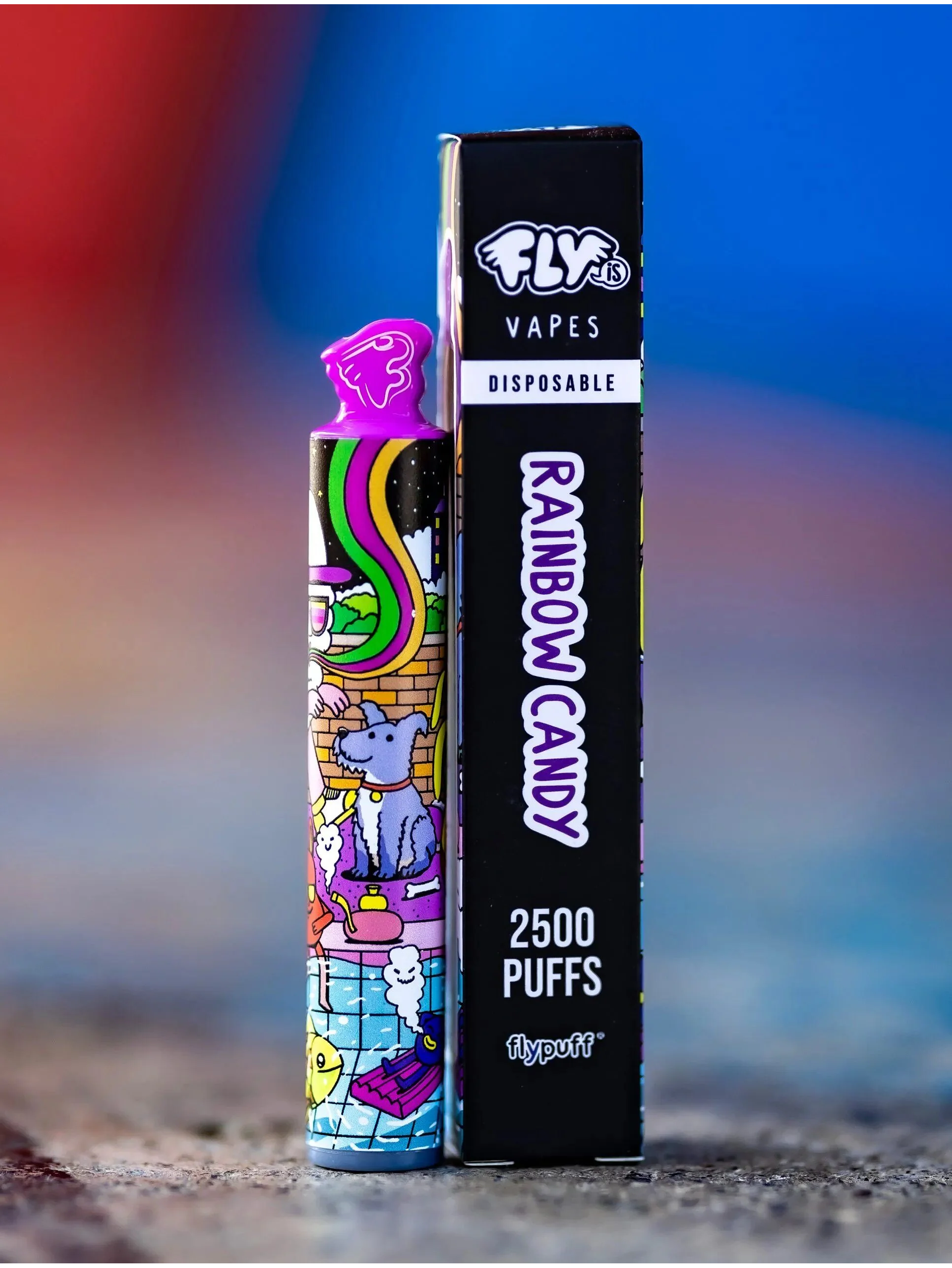 Vaporizador 2500 Rainbow Candy-Fly Is 1