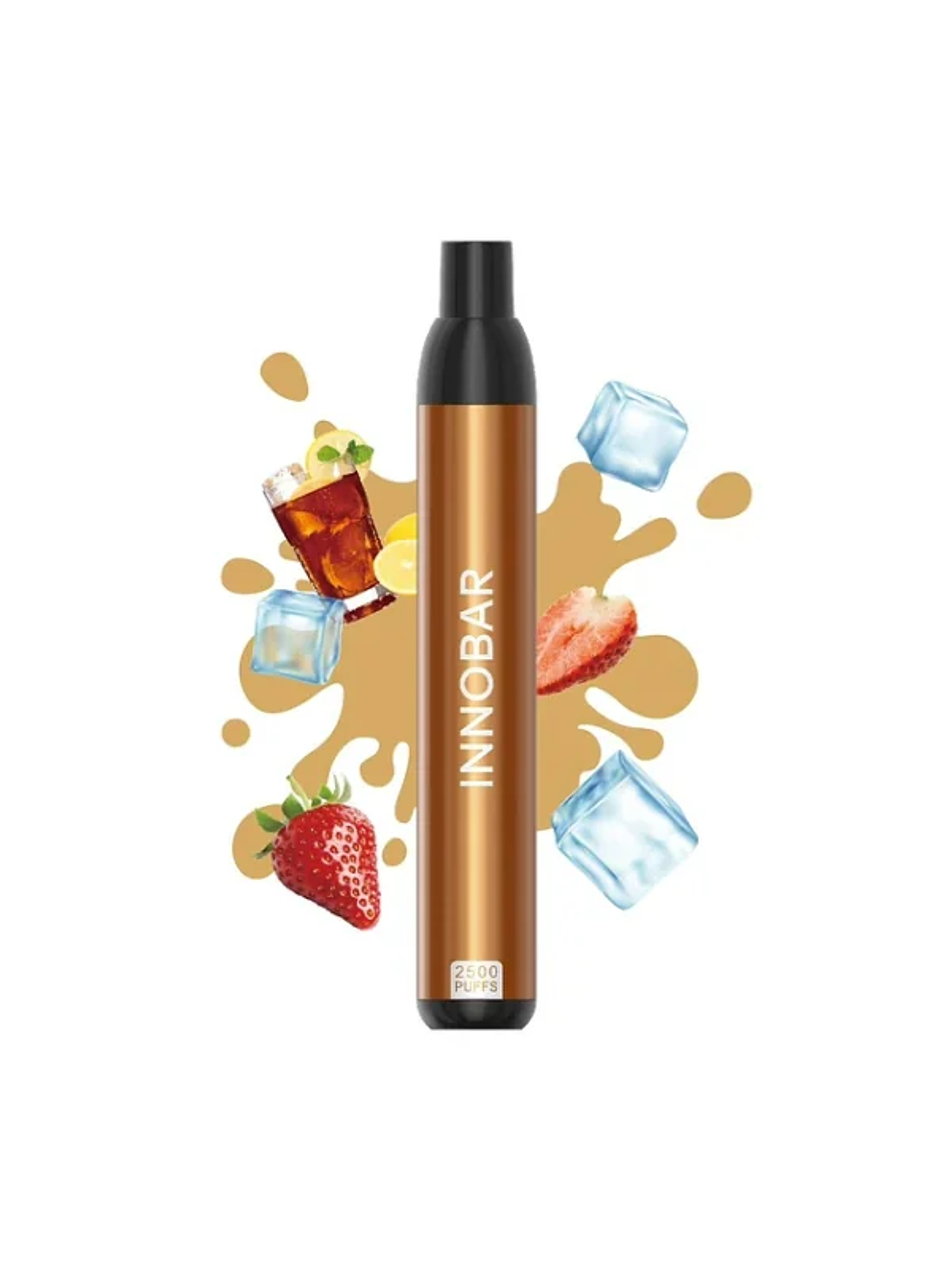 Vaporizadores 2500 Zero Strawberry Lemonade-Innobar 1