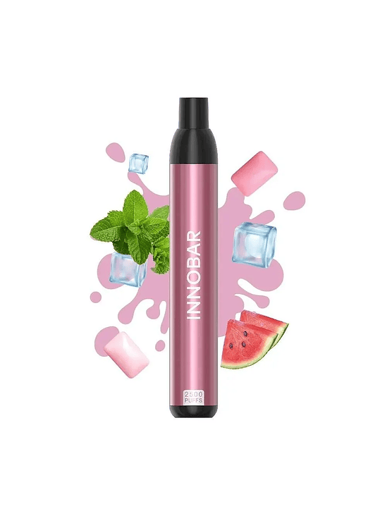 VAPORIZADORES 2500 ZERO WATERMELON BUBBLEGUM-INNOBAR 1