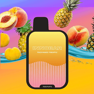 VAPORIZADOR INNOBAR 7000 PEACH MANGO PINEAPPLE -INNOBAR