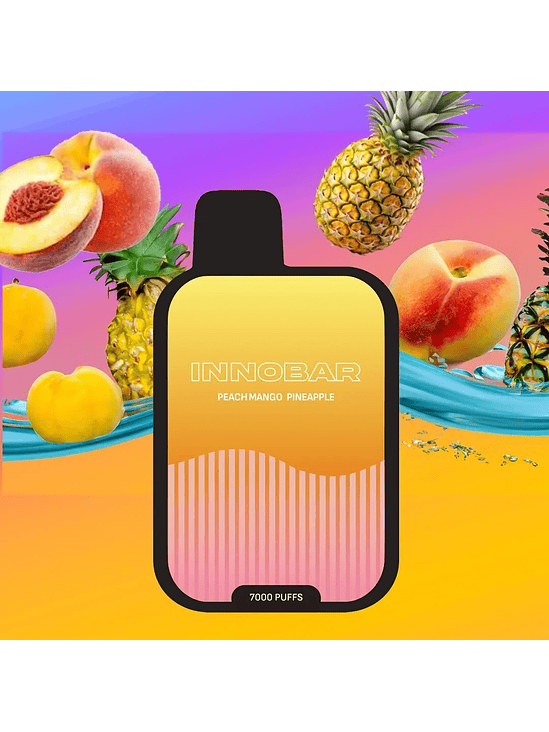 VAPORIZADOR INNOBAR 7000 PEACH MANGO PINEAPPLE -INNOBAR 1