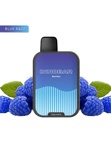 VAPORIZADOR INNOBAR 7000 ZERO BLUE RAZZ-INNOBAR 1