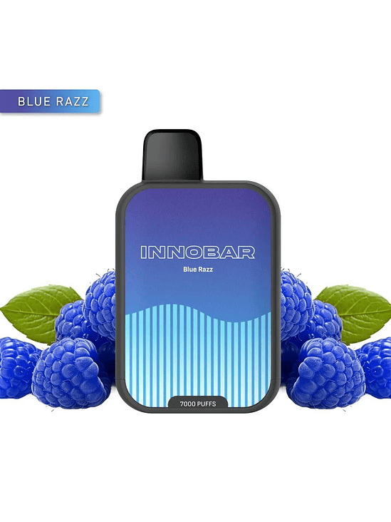 VAPORIZADOR INNOBAR 7000 ZERO BLUE RAZZ-INNOBAR 1