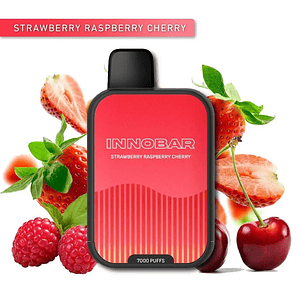 Vaporizador Innobar 7000 Zero Strawberry Raspberry Cherry-Innobar