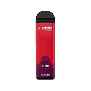 Recarga 8000 Puff Cherry Bomb 4.5%-Life Pod