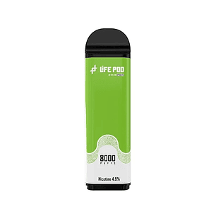 RECARGA 8000 PUFF GREEN APPLE 4.5%-LIFE POD