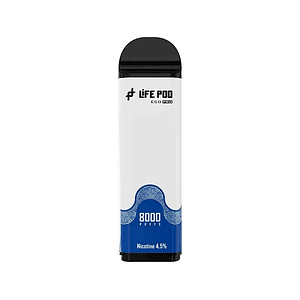 Recarga 8000 Puff Menthol 4.5%-Life Pod
